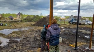 Заказать монтаж винтовых свай в Мценск - цена под ключ с доставкой от 1863 шт
