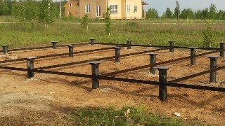 Установка и монтаж - винтовые сваи в Мценске для свайного фундамента дома. Цена от 2070 руб - видео закручивание